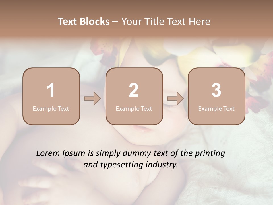 Boy Toddler Male PowerPoint Template