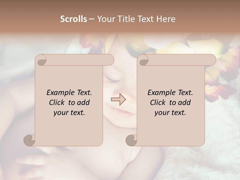 Boy Toddler Male PowerPoint Template