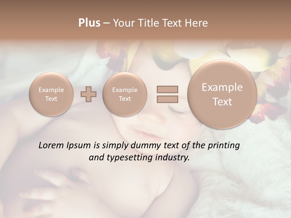 Boy Toddler Male PowerPoint Template