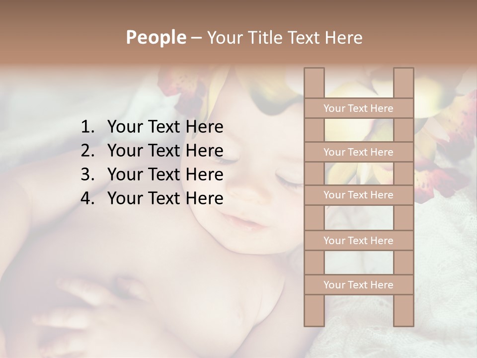 Boy Toddler Male PowerPoint Template