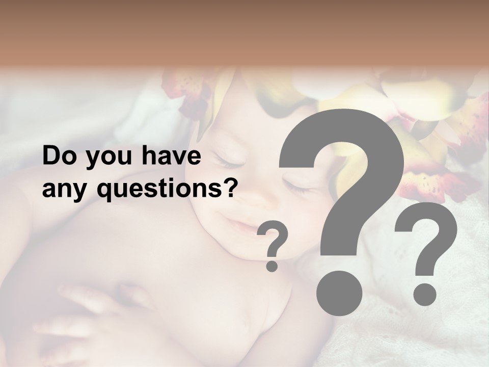 Boy Toddler Male PowerPoint Template