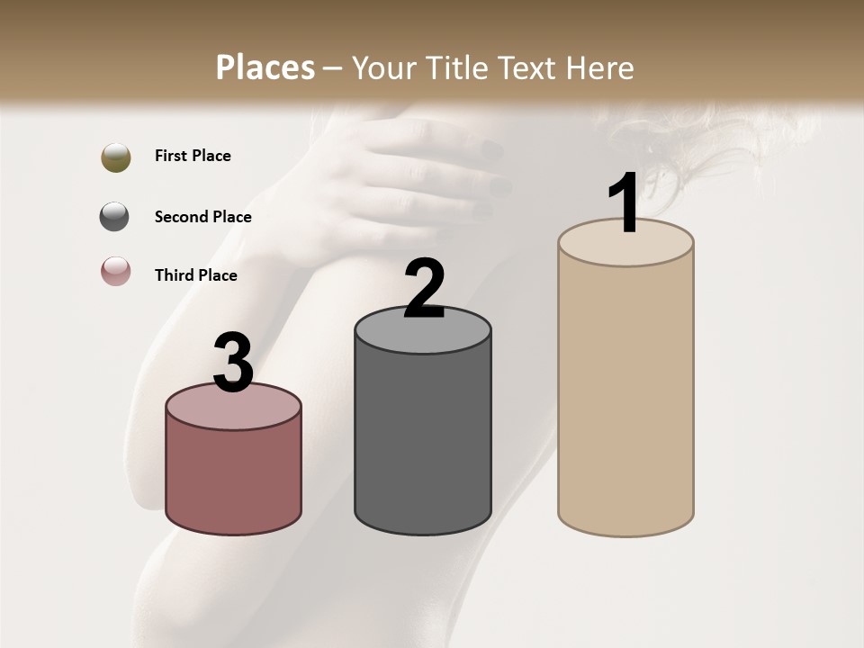 Romantic Hair Woman PowerPoint Template