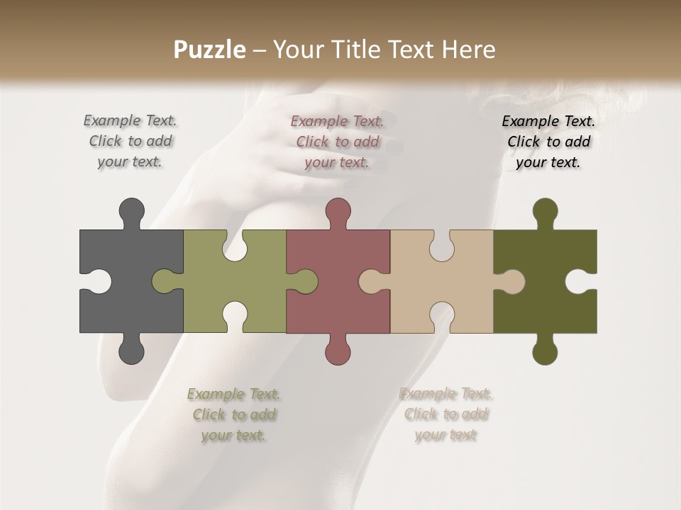 Romantic Hair Woman PowerPoint Template