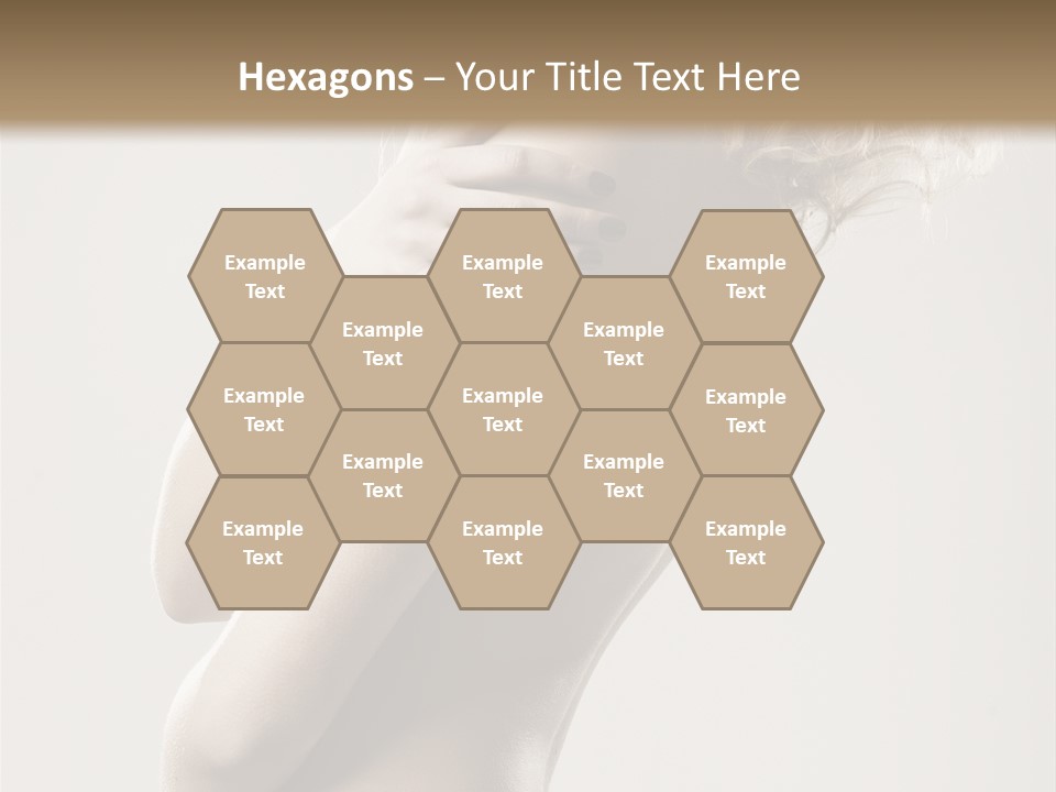 Romantic Hair Woman PowerPoint Template