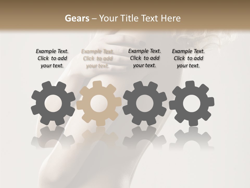 Romantic Hair Woman PowerPoint Template