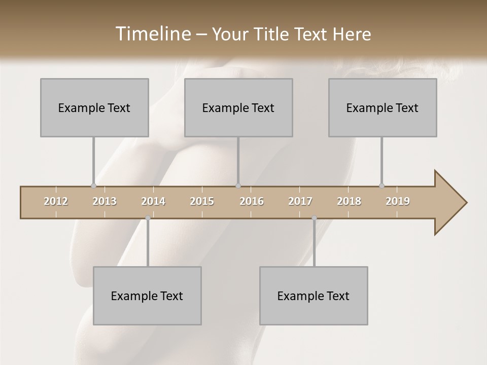 Romantic Hair Woman PowerPoint Template