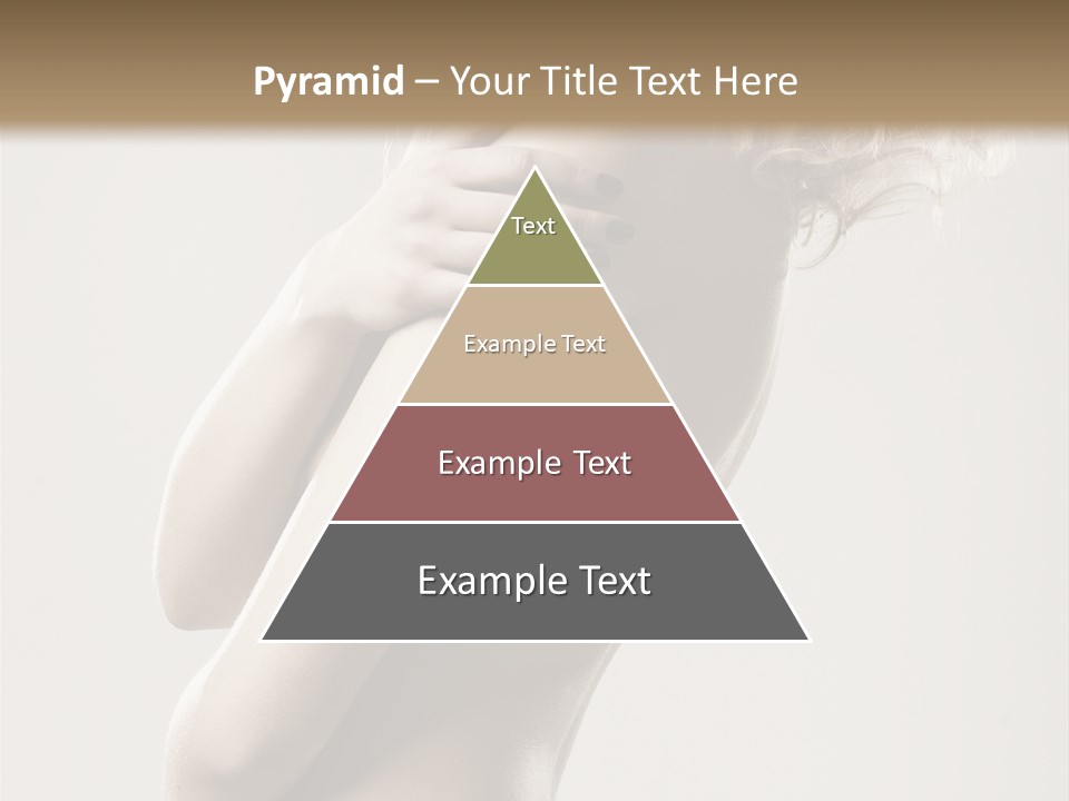 Romantic Hair Woman PowerPoint Template