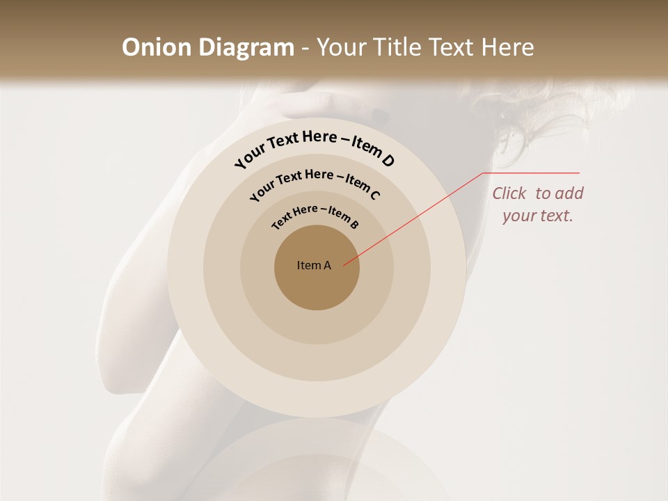 Romantic Hair Woman PowerPoint Template