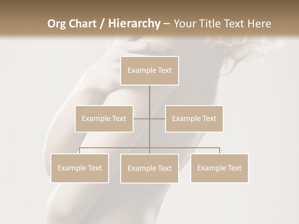 Romantic Hair Woman PowerPoint Template