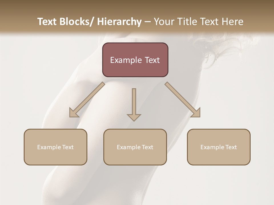 Romantic Hair Woman PowerPoint Template