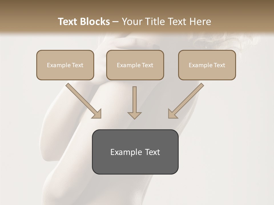 Romantic Hair Woman PowerPoint Template