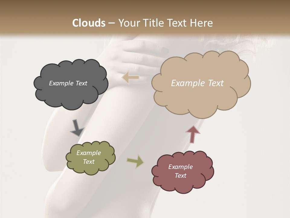 Romantic Hair Woman PowerPoint Template