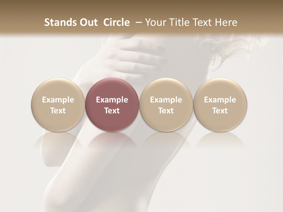 Romantic Hair Woman PowerPoint Template