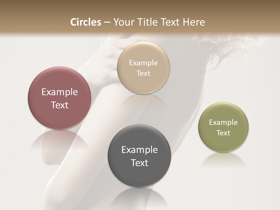 Romantic Hair Woman PowerPoint Template