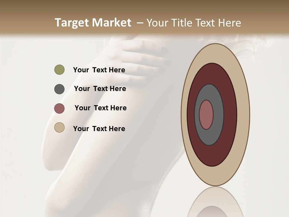 Romantic Hair Woman PowerPoint Template