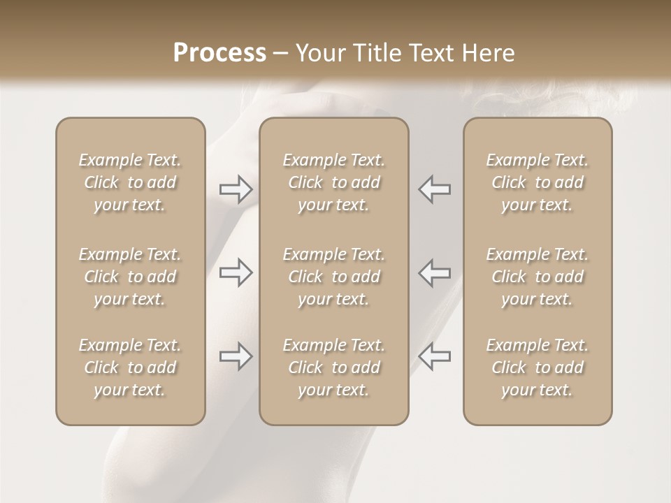 Romantic Hair Woman PowerPoint Template