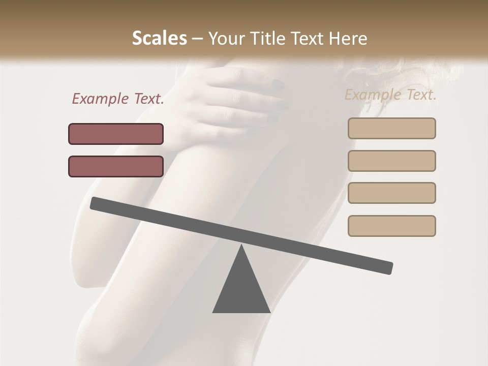 Romantic Hair Woman PowerPoint Template