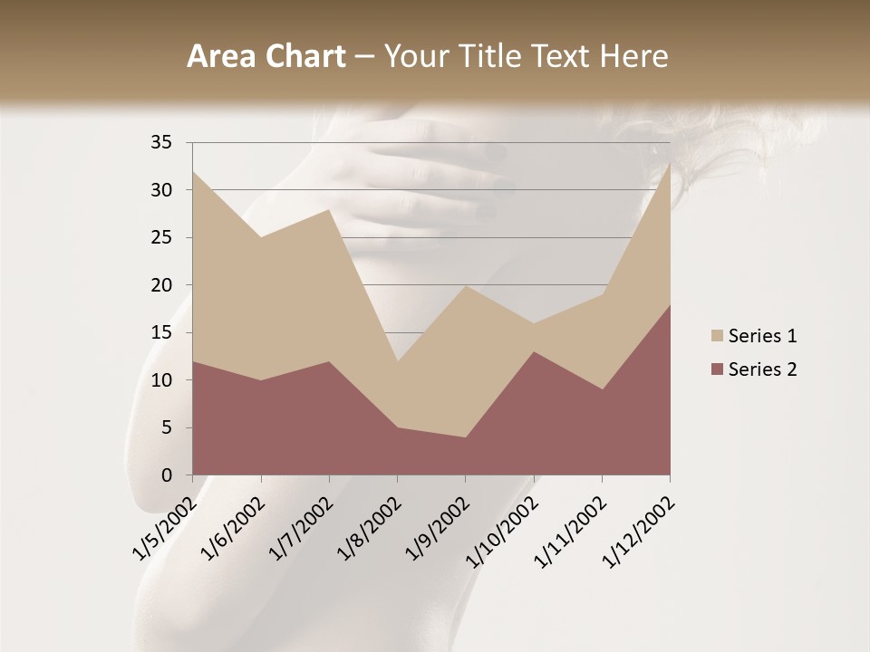 Romantic Hair Woman PowerPoint Template
