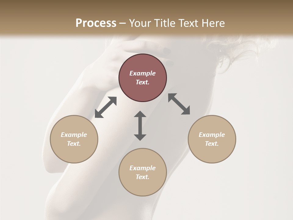 Romantic Hair Woman PowerPoint Template