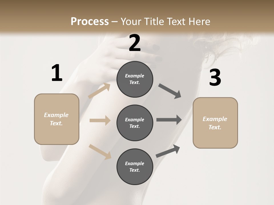 Romantic Hair Woman PowerPoint Template