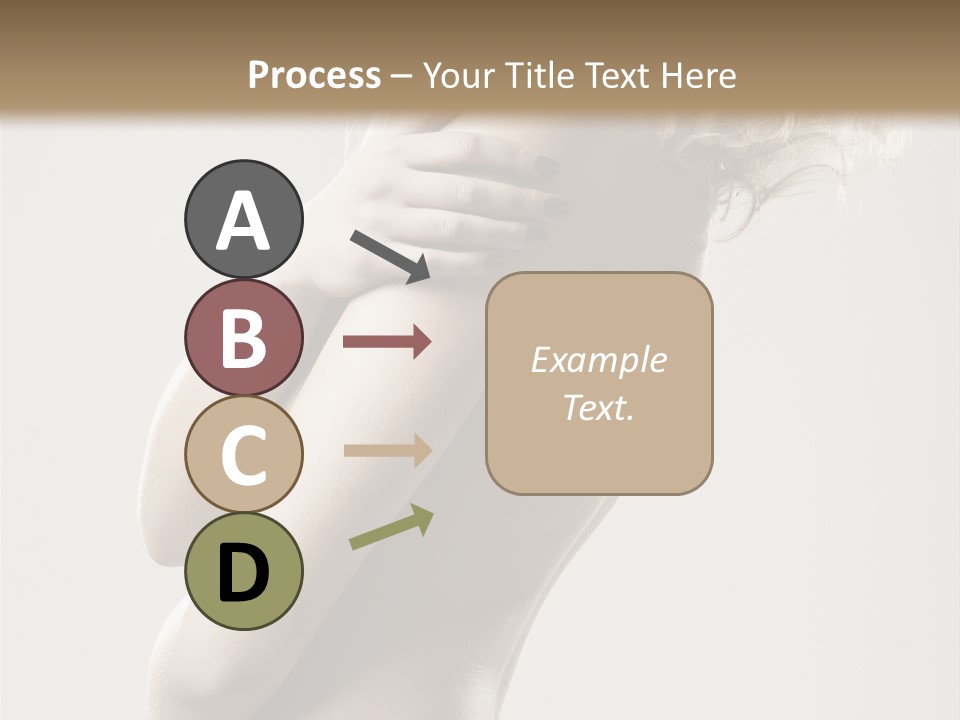 Romantic Hair Woman PowerPoint Template