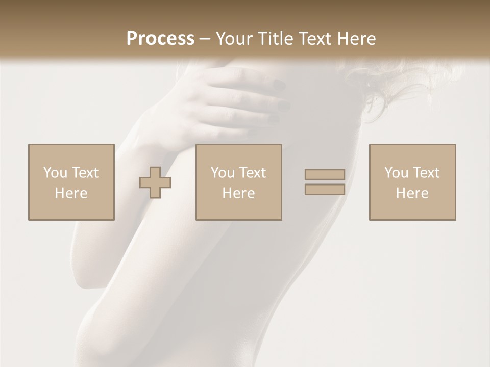 Romantic Hair Woman PowerPoint Template