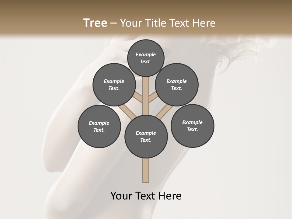 Romantic Hair Woman PowerPoint Template