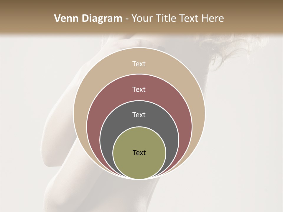 Romantic Hair Woman PowerPoint Template