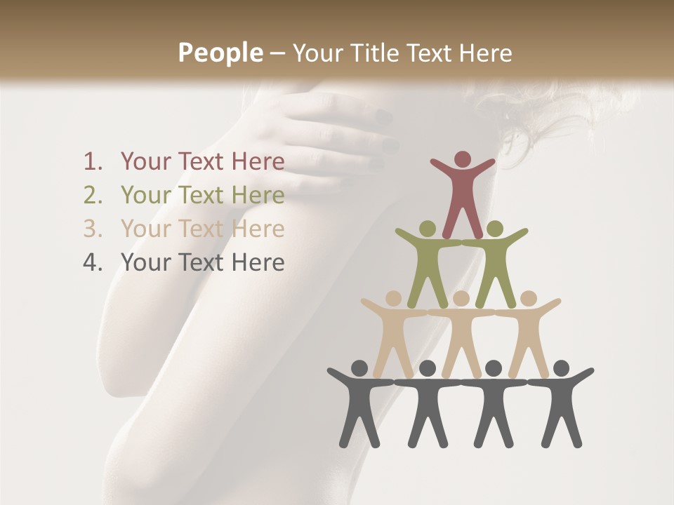 Romantic Hair Woman PowerPoint Template