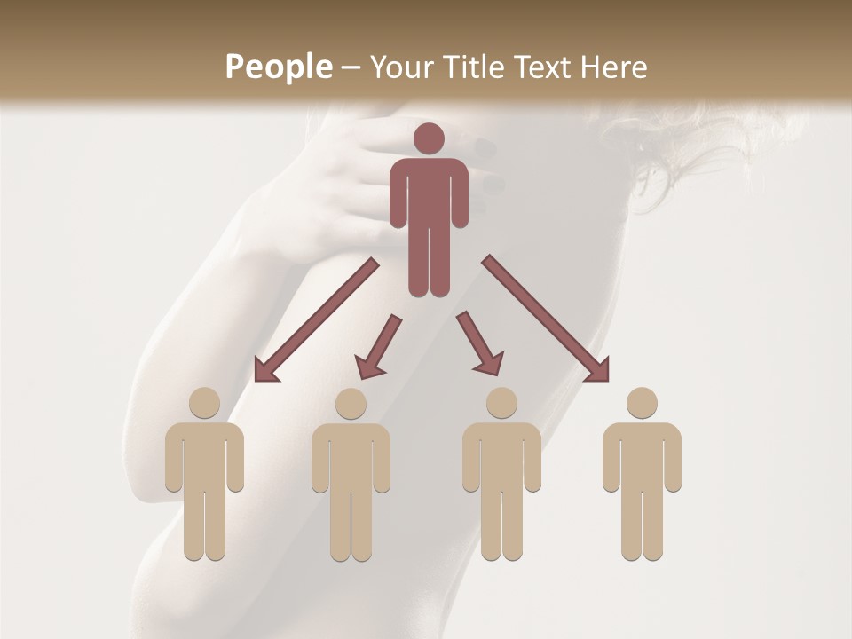 Romantic Hair Woman PowerPoint Template