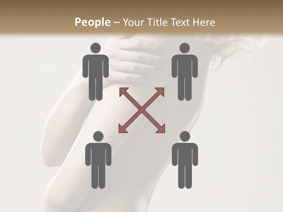 Romantic Hair Woman PowerPoint Template