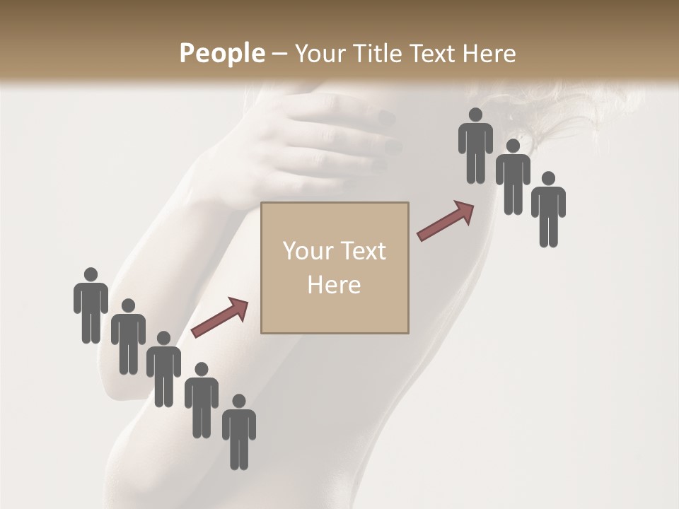 Romantic Hair Woman PowerPoint Template