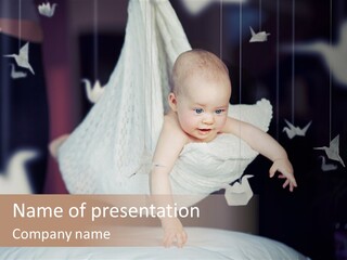 Sweet Smiling Little PowerPoint Template