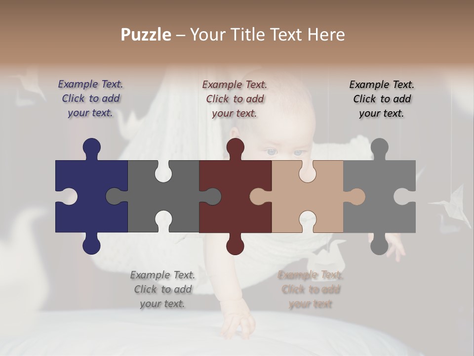 Sweet Smiling Little PowerPoint Template