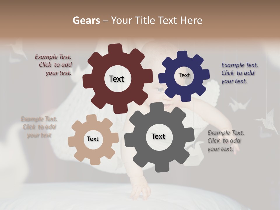 Sweet Smiling Little PowerPoint Template