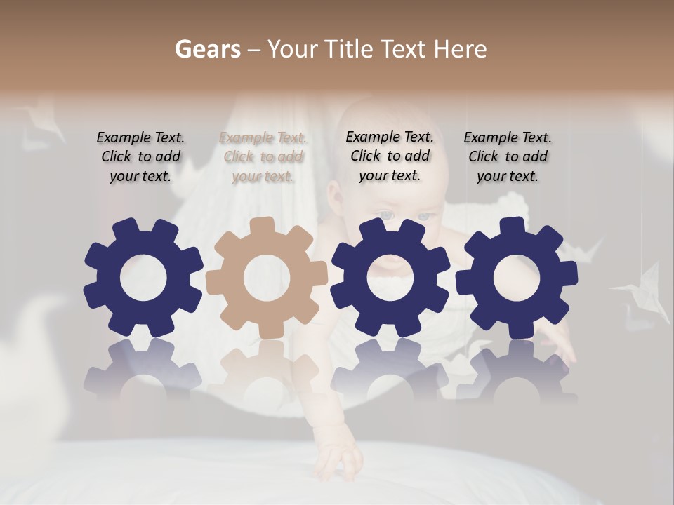 Sweet Smiling Little PowerPoint Template