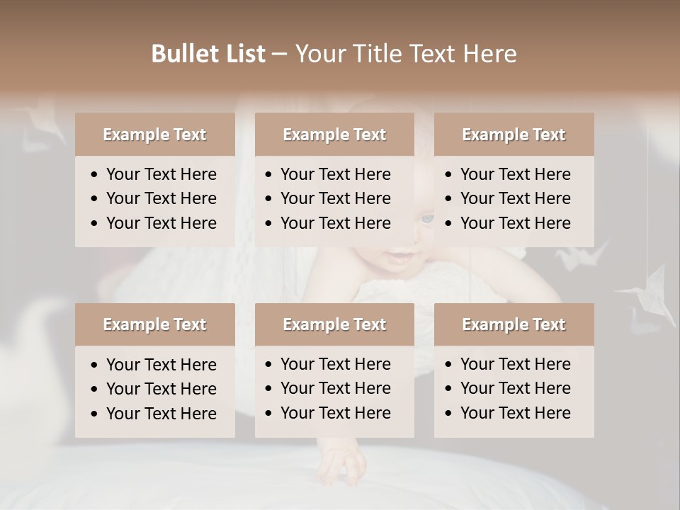 Sweet Smiling Little PowerPoint Template