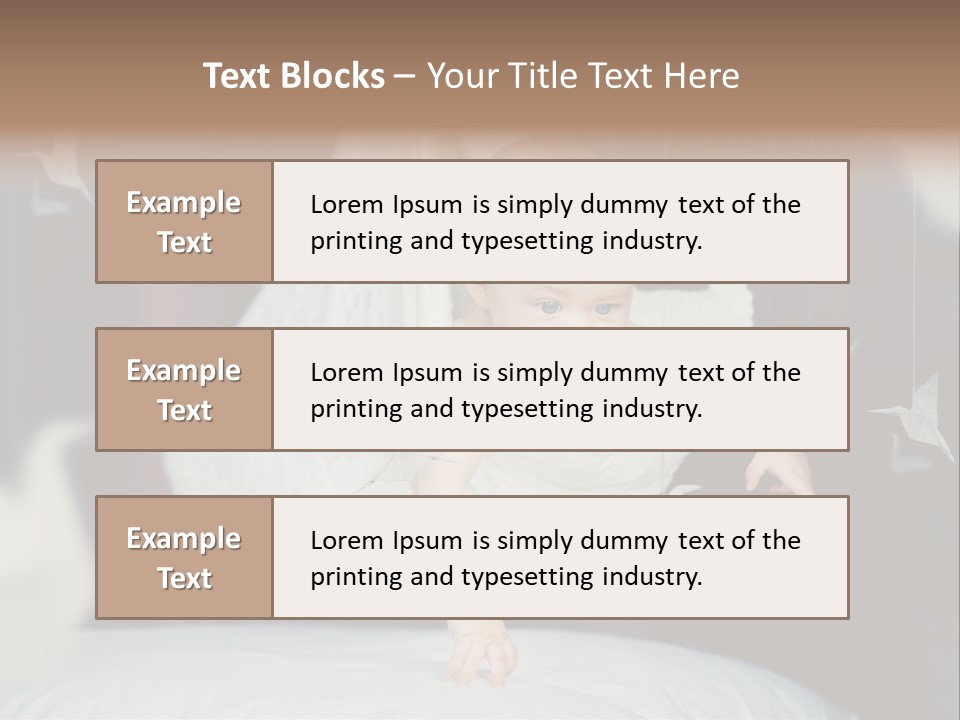 Sweet Smiling Little PowerPoint Template
