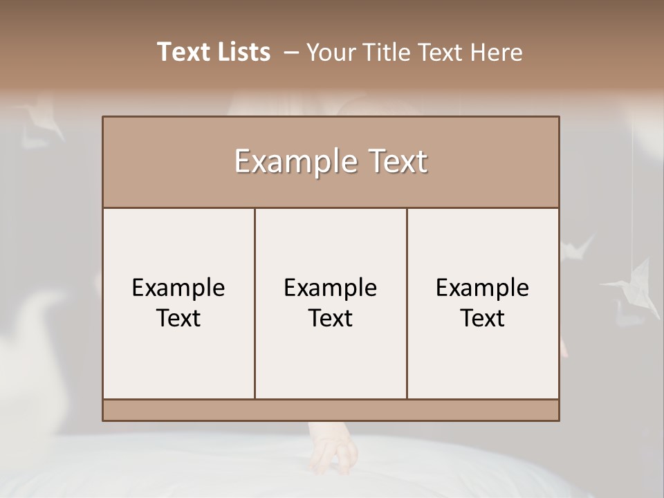 Sweet Smiling Little PowerPoint Template