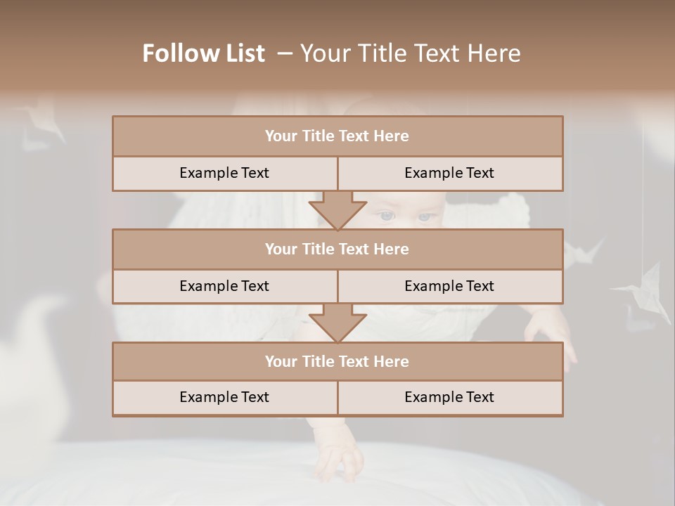 Sweet Smiling Little PowerPoint Template