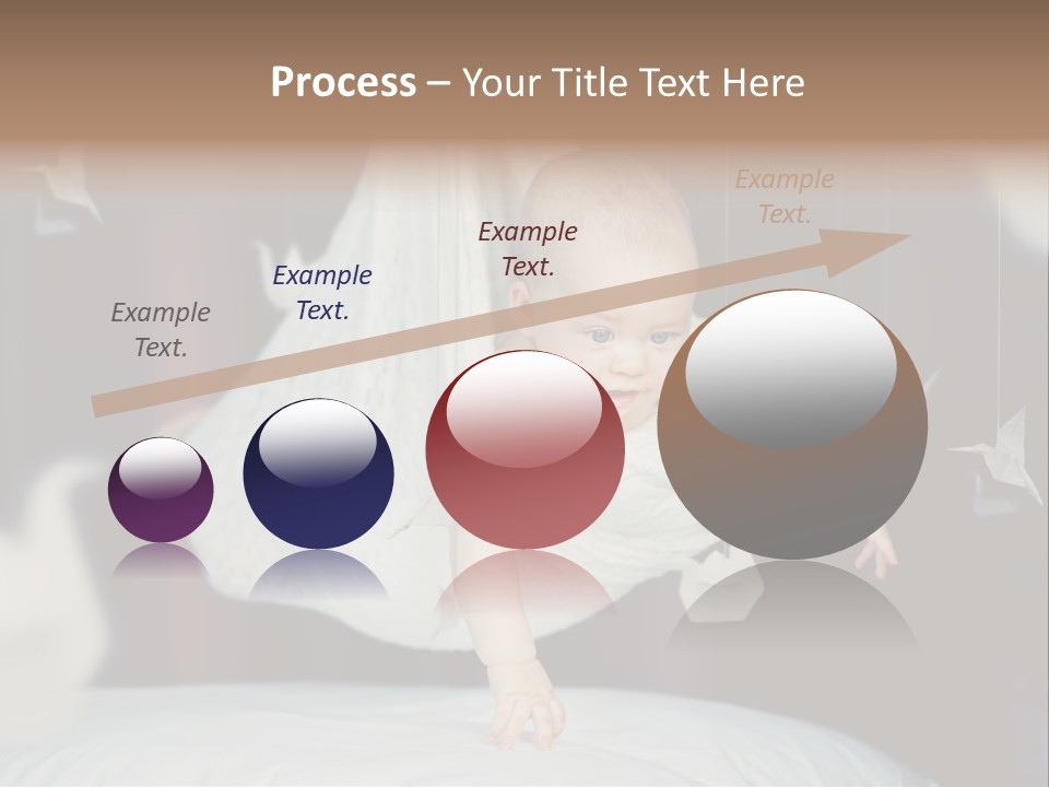 Sweet Smiling Little PowerPoint Template