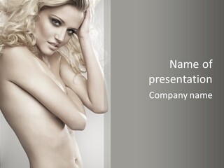 Fashion Studio Tenderness PowerPoint Template