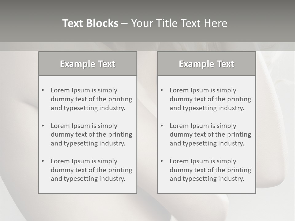 Fashion Studio Tenderness PowerPoint Template