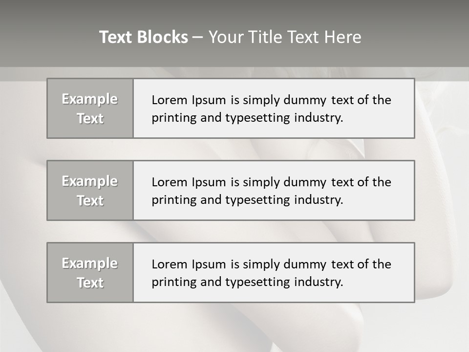 Fashion Studio Tenderness PowerPoint Template