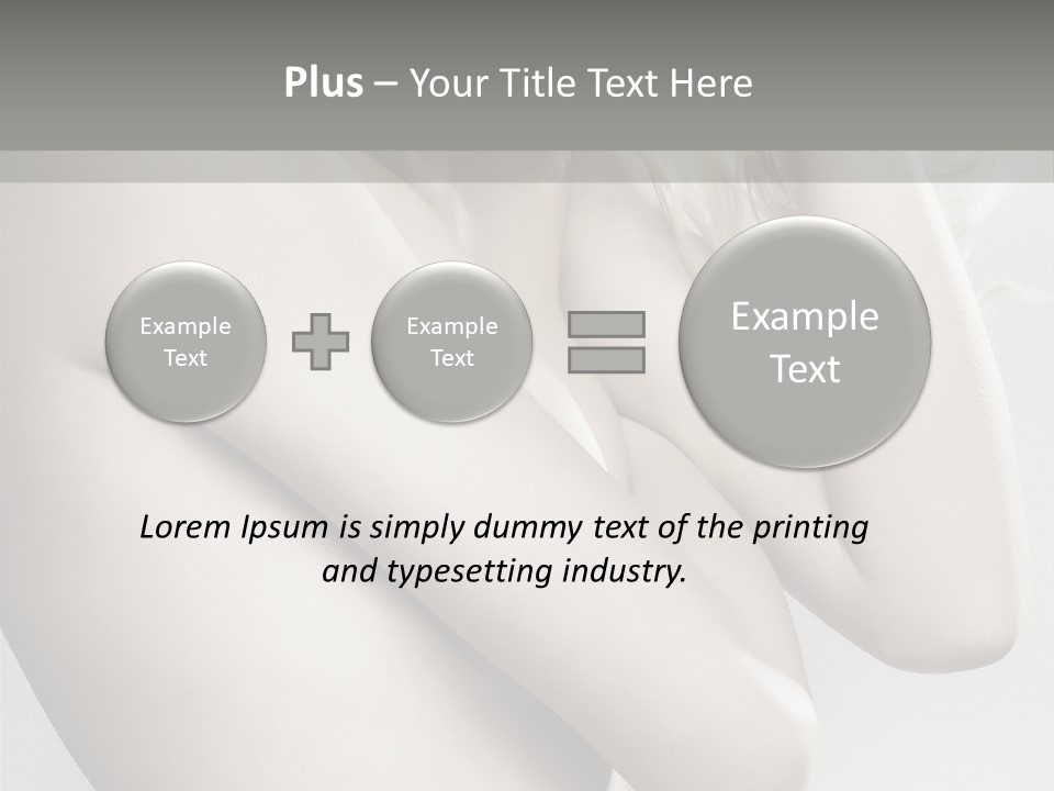 Fashion Studio Tenderness PowerPoint Template