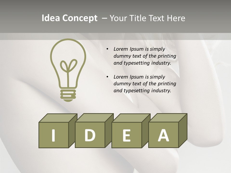 Fashion Studio Tenderness PowerPoint Template