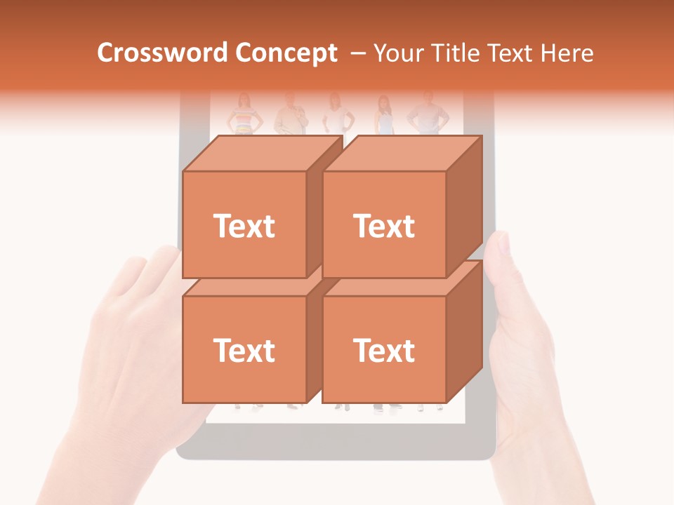 Touch Worker Digital PowerPoint Template