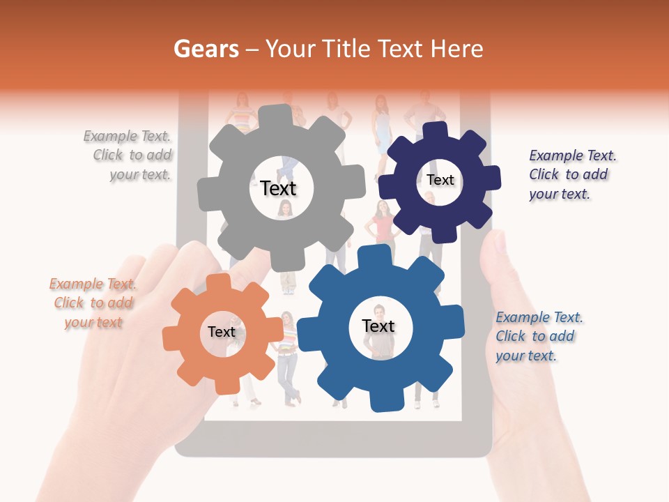 Touch Worker Digital PowerPoint Template