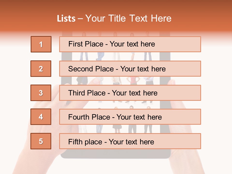 Touch Worker Digital PowerPoint Template