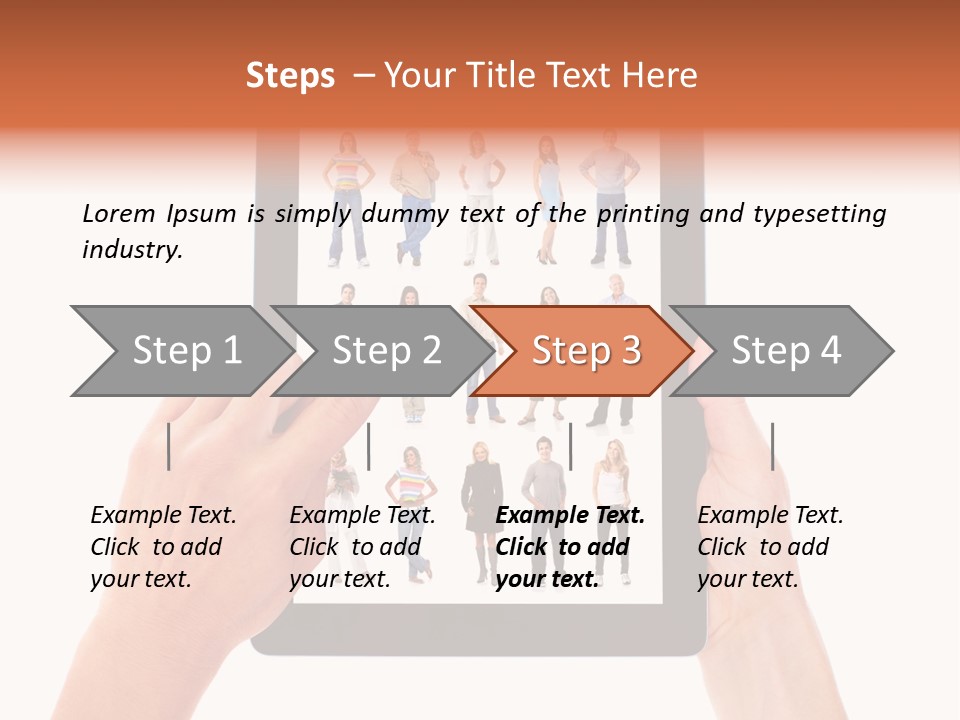 Touch Worker Digital PowerPoint Template